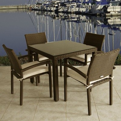 Liberty Outdoor Wicker Dining Set