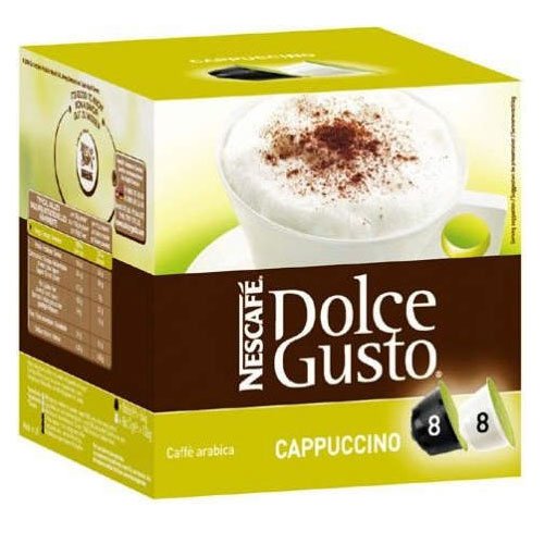 Nescaf� Dolce Gusto Cappuccino, 3er Pack (24 Kaffeekapseln + 24 Milchkapseln)