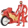 Power Ranger RPM Racing Performance Cycle with 5" Figure Auxiliary Trax: Racing Performance Eagle Cycle