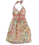 Guess - GUESS? Sunrise Paisley-Print Babydoll Dress