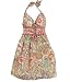 GUESS? Sunrise Paisley-Print Babydoll Dress