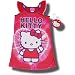 Hello Kitty "Kitty in Red" Nightgown w/bonus keychain for girls