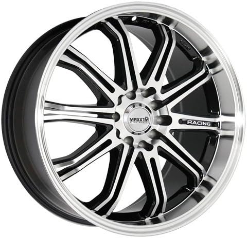 Maxxim Wheels Ferris Machined Face Black Accents 17x7 5x100 5x114.3 40 Offset 73 Hub