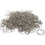500 Split Rings Key Chain Connectors Steel Parts 24mm
