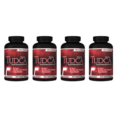 TUDCA (Tauroursodeoxycholic Acid) 4 bottles