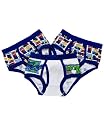 Boys 3-Pair Power Rangers Briefs Pack (Sizes 4-8)