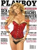 April 2004 Rachel Hunter Signed Playboy with Coa