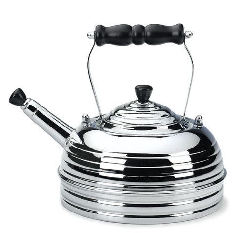 "Simplex Beehive 1.7 Liter Tea Kettle, Chrome"