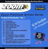 Zoom Karaoke CD+G - Platinum Artists 109: The Best Of The Beatles 3