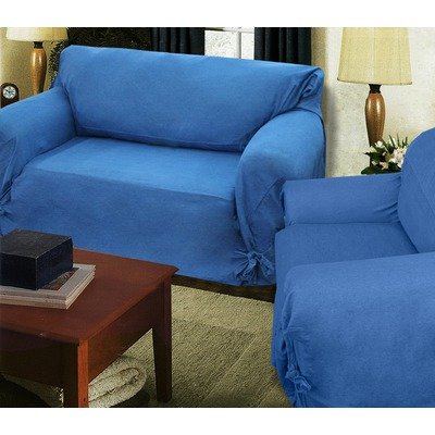 Loosefit Denim Chair Slipcover