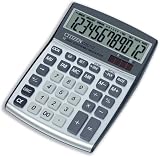 Review CITIZEN  / Citizen Calculator Desktop Angled Currency Tax Mark-up Correction Solar and Battery 12 Digit Ref CDC112