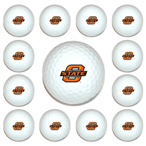 Oklahoma State Cowboys Dozen Pack Of Golf Balls From Team Golf