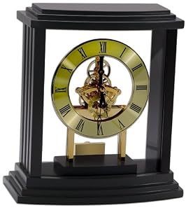 Chairman Desk Clock, Black