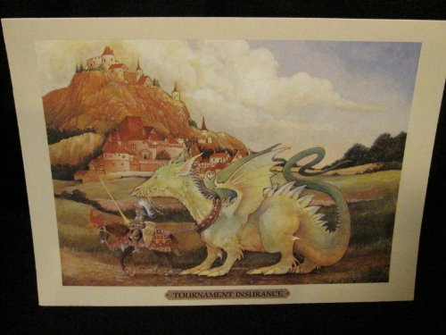 One Blank Greeting Card ..... Tournament Insurance On Sale