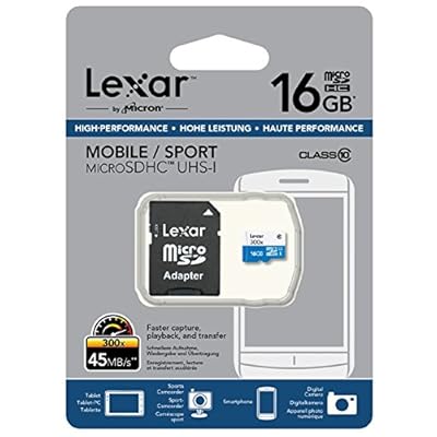 Lexar High Performance MicroSD 32GB 300X High Speed Class 10 Memory Card