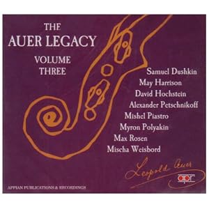 The Auer Legacy, Vol. 3 [Import]