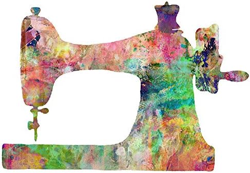 Retro Sewing Machine Set of 4 Temporary Tattoos (Lasts 3 to 4 days)