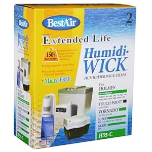 BestAir H55-C Holmes HWF-55 Replacement Wick Filter