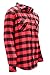 Cavalini Mens Plaid Brushed Flannel Shirt