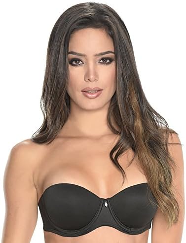 Strapless Bra By Caprice Lingerie - Removable Straps - Push Up Underwire Bra