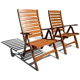 Strathwood Lido Dining 5-Position Folding Armchair, Set of 2