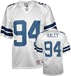 Reebok Dallas Cowboys Legends Charles Haley Replica White Jersey