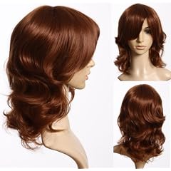 Cosplayland C926 45cm Welle super nat�rlich Alltag Per�cke - Braun