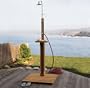 Red CEDAR OUTDOOR PORTABLE SHOWER FOR Pool RV Deck Boat Camp NEW