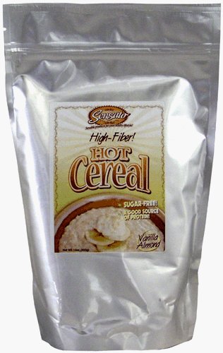 Vanilla Almond Sugar-Free High Fiber Hot Cereal, 14 oz. bag by Sensato Foods