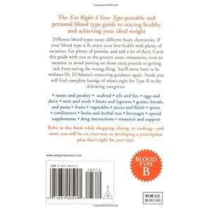 Blood Type B Food, Beverage and Supplemental Lists