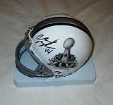 Ahmad Bradshaw Autographed Super Bowl XLVI Mini Helmet W/PROOF, Picture of Ahmad Signing For Us, New York Giants, NY,Super Bowl XLVI, Marshall Thundering Herd