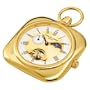 Charles-Hubert, Paris Gold-Plated Open Face Mechanical Pocket Watch