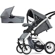 Mutsy Transporter Stroller w Bassinet Grey