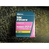 UltraCare Replacement Filter For Kenmore DCF-3 HEPA Media