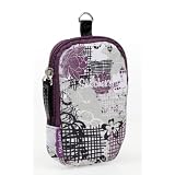 Icon SKFLWLOZ-PUR Skechers A Flower Plaid Story Compact Camera Case