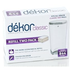 Diaper Dekor Pack of Refills 2 ea
