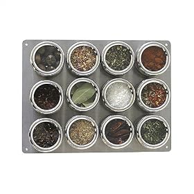 Lipper International 6512 SOHO 12-Piece Small Board Shaker Set, Stainless Steel