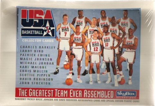 1992 skybox usa basketball wax