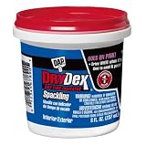 12 Pack Dap 12328 DryDex Spackling Compound with Dry-Time Indicator - White 8-oz by DAP