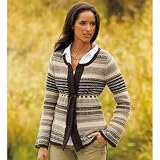 (エディー・バウアー) Eddie Bauer ジャカートカーディガン (エディー・バウアー) Eddie Bauer ジャカートカーディガン