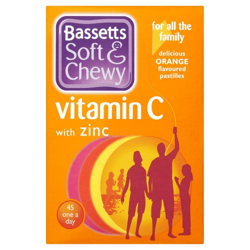 Bassett's Soft & Chewy Vitamin C & Zinc - Orange