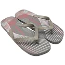 Mens Striped Patterned Summer Flip Flops