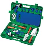 IMAGE OF Apollo Precision Tools 15-Piece Garden Tool Kit, Green DT3797