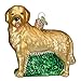 Old World Christmas Ornaments: Dog Collection Glass Blown Ornaments for Christmas Tree, Golden Retriever