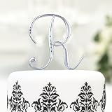 Silver Rhinestone Monogram-O