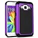 Aero Armor Protective Case for Samsung Galaxy Core Prime - Purple