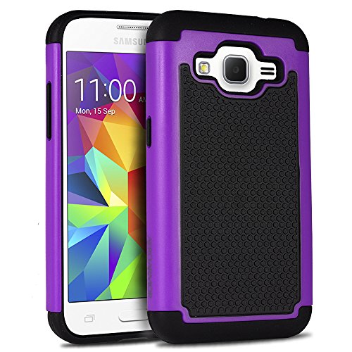 Aero Armor Protective Case for Samsung Galaxy Core Prime - Purple