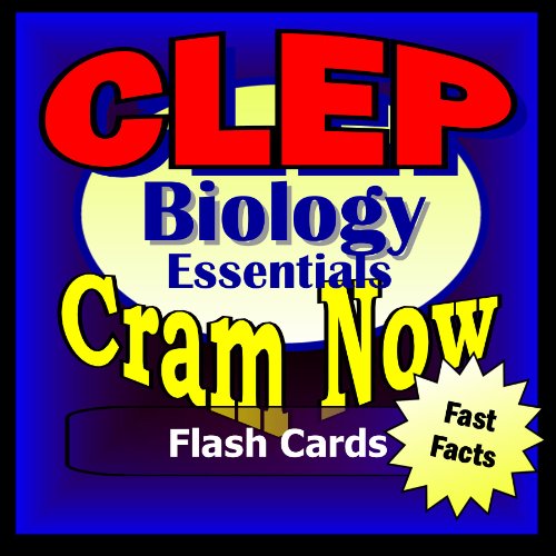 CLEP Prep Test BIOLOGY Flash Cards--CRAM NOW!--CLEP Exam Review Book & Study Guide (CLEP Cram Now! 3)
