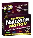 Nauzene Motion Sickness Tablets, 18 Count (Pack of 2)
