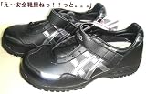 ＦＩＳ５１Ｓ　アシックス安全靴ウィンジョブ51S　9075：ブラック　25.5ｃｍ